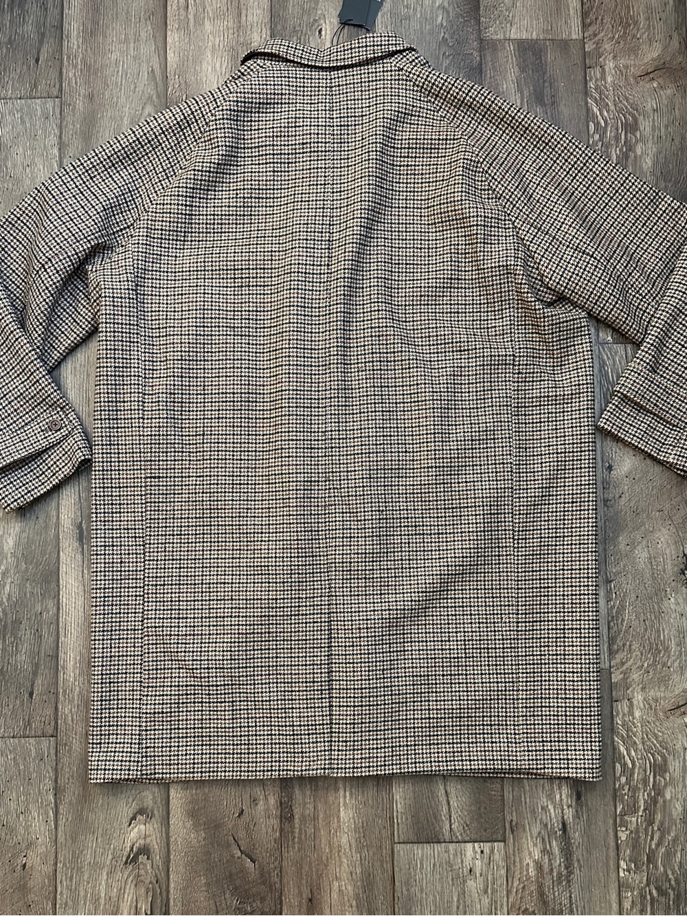 Shaquille O'Neal 20% Wool Midweight Car Coat Men’s Size 3XLT Multicoloured - Picture 11 of 12